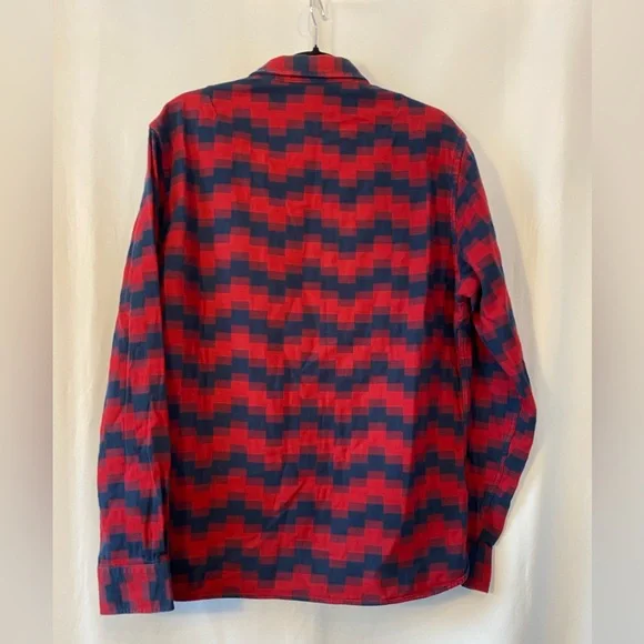 Billionaire Boys Club Luxury Streetwear 100% Cotton Flannel Digi Plaid Shirt LG - Picture 7 of 15